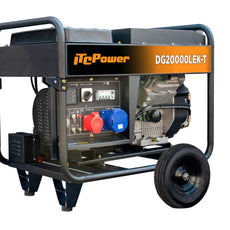 Diesel Stromaggregat 20 kVA / 16 kW DG20000LEK-T ITC POWER ITC