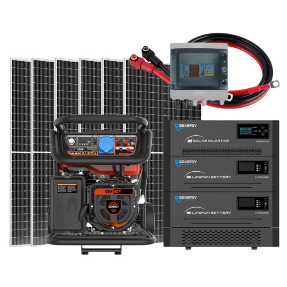 Solarsystem 4kW All-in-one Lösung Sirius-A Genergy