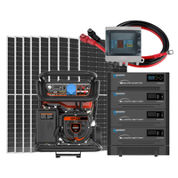 Solarset Inselanlage 6000 Watt / 15360 Wh Speicher GENERGY Inselanlage VEGA-A mit 7,0kW Backup Stromerzeuger Genergy