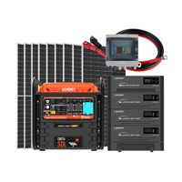 Solarset Inselanlage 6000 Watt / 15360 Wh Speicher GENERGY Inselanlage VEGA-B mit 7,5kW Backup Stromerzeuger Genergy