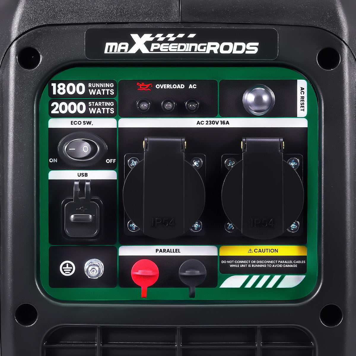 Inverter Benzin Stromerzeuger 2000 Watt maxpeedingrods X2500I maXpeedingrods