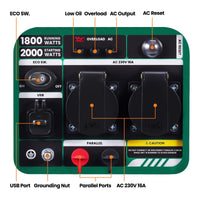 Inverter Benzin Stromerzeuger 2000 Watt maxpeedingrods X2500I maXpeedingrods