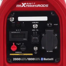 2000W Benzin Inverter Stromerzeuger mit App Steuerung maXpeedingrods MXR 2400GT – EU maXpeedingrods