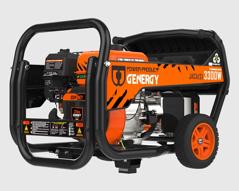 Stromerzeuger 3300W Benzin SVR mit E-Start Genergy Jaca-S IP67