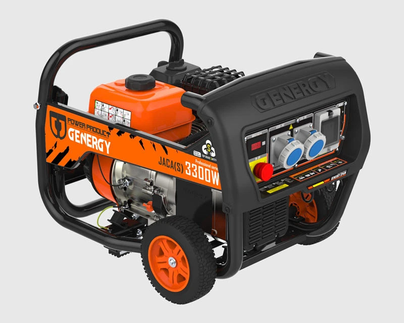 Stromerzeuger 3300W Benzin SVR mit E-Start Genergy Jaca-S IP67