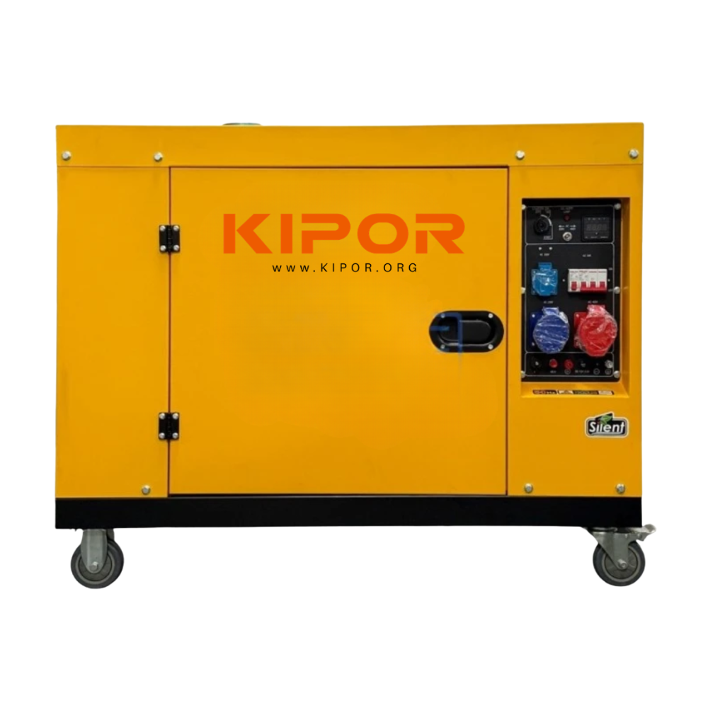 Diesel AVR Stromerzeuger 10 kW / 12,5 kVA - KIPOR DG12500
