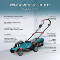 Akku-Rasenmäher KS 33LM-20V Könner & Söhnen Könner & Söhnen
