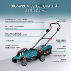 Akku-Rasenmäher KS 33LM-20V Könner & Söhnen