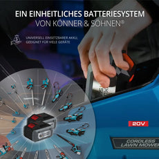 Akku-Rasenmäher KS 33LM-20V Könner & Söhnen