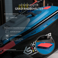 Elektrischer Rasenmäher KS 42LM Schnittbreite 42cm