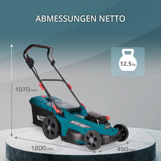 Akku-Rasenmäher KS 43LM-40V Könner & Söhnen