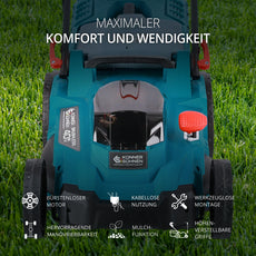 Akku-Rasenmäher KS 43LM-40V Könner & Söhnen