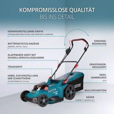 Akku-Rasenmäher KS 43LM-40V Könner & Söhnen