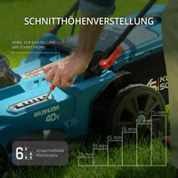 Akku-Rasenmäher KS 43LM-40V Könner & Söhnen Könner & Söhnen
