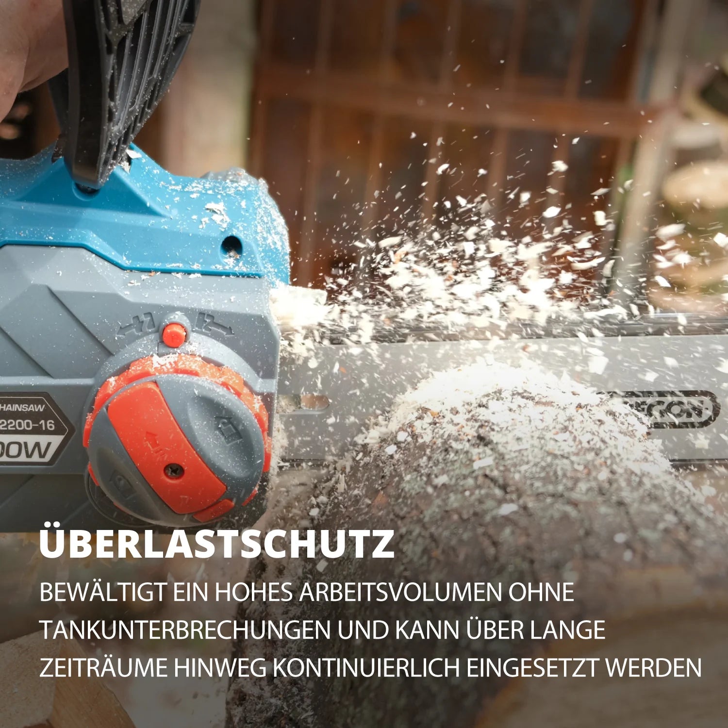 Elektro-Kettensäge KS CS2200-16 Kettenlänge 40cm