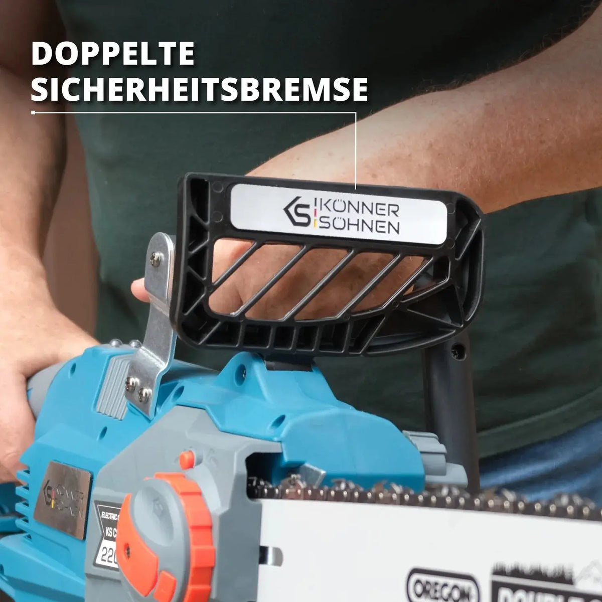 Elektro-Kettensäge KS CS2200-16 Kettenlänge 40cm Könner & Söhnen