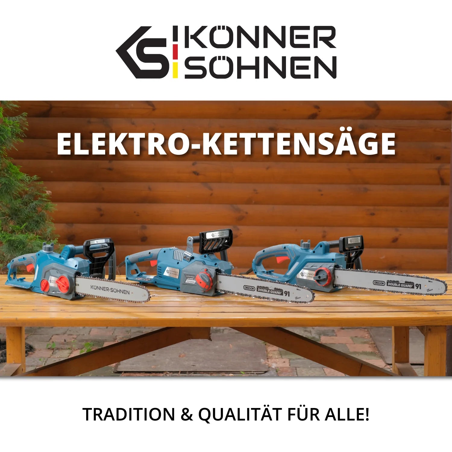 Elektro-Kettensäge KS CS1800-14 Kettenänge 35cm