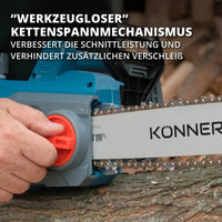 Elektro-Kettensäge KS CS1800-14 Kettenänge 35cm Könner & Söhnen