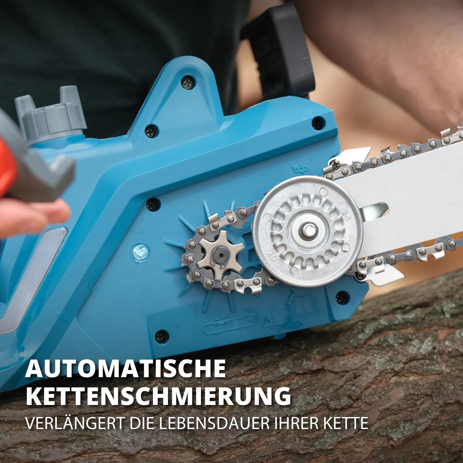Elektro-Kettensäge KS CS2400-18 Kettenlänge 45cm