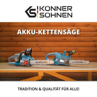 Akku Kettensäge 40cm Schwertlänge KS CS40V-16 Könner & Söhnen