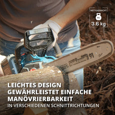 Akku Kettensäge 40cm Schwertlänge KS CS40V-16