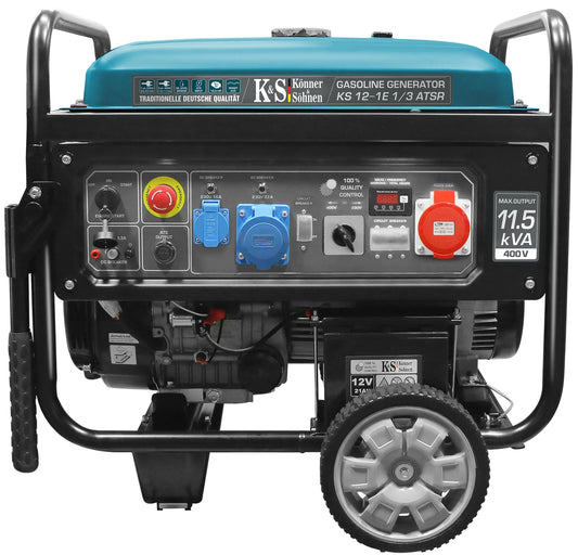 Benzin Stromerzeuger AVR 9200 Watt KS 12-1E 1/3 ATSR 400V mit ATS Anschluss