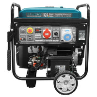 Benzin Stromerzeuger AVR 12.500 Watt KS 15-1E 1/3 ATSR 400V mit ATS Anschluss Könner & Söhnen