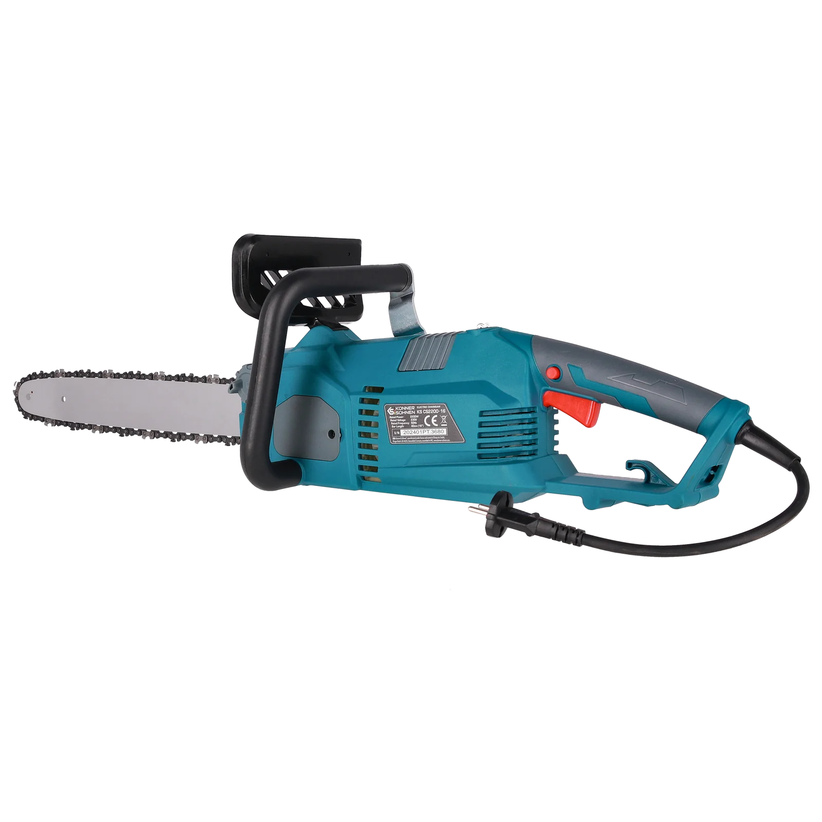 Elektro-Kettensäge KS CS2200-16 Kettenlänge 40cm