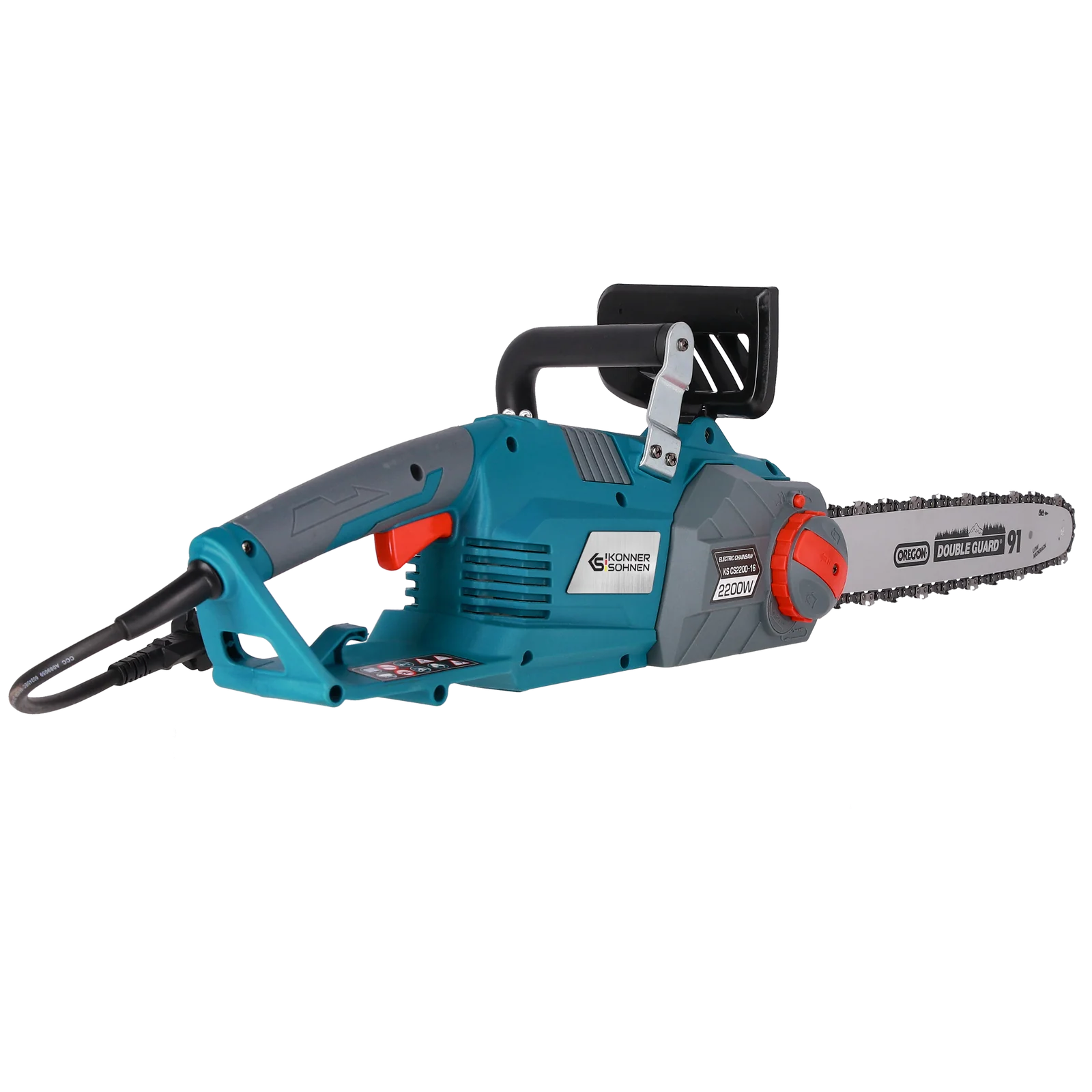 Elektro-Kettensäge KS CS2200-16 Kettenlänge 40cm