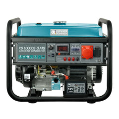 Benzin AVR Stromerzeuger 8000 Watt Könner & Söhnen KS 10000E-3-ATS mit ATS Einheit