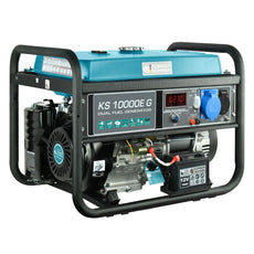 DualFuel Stromerzeuger AVR 8000 Watt Könner & Söhnen KS 10000E G