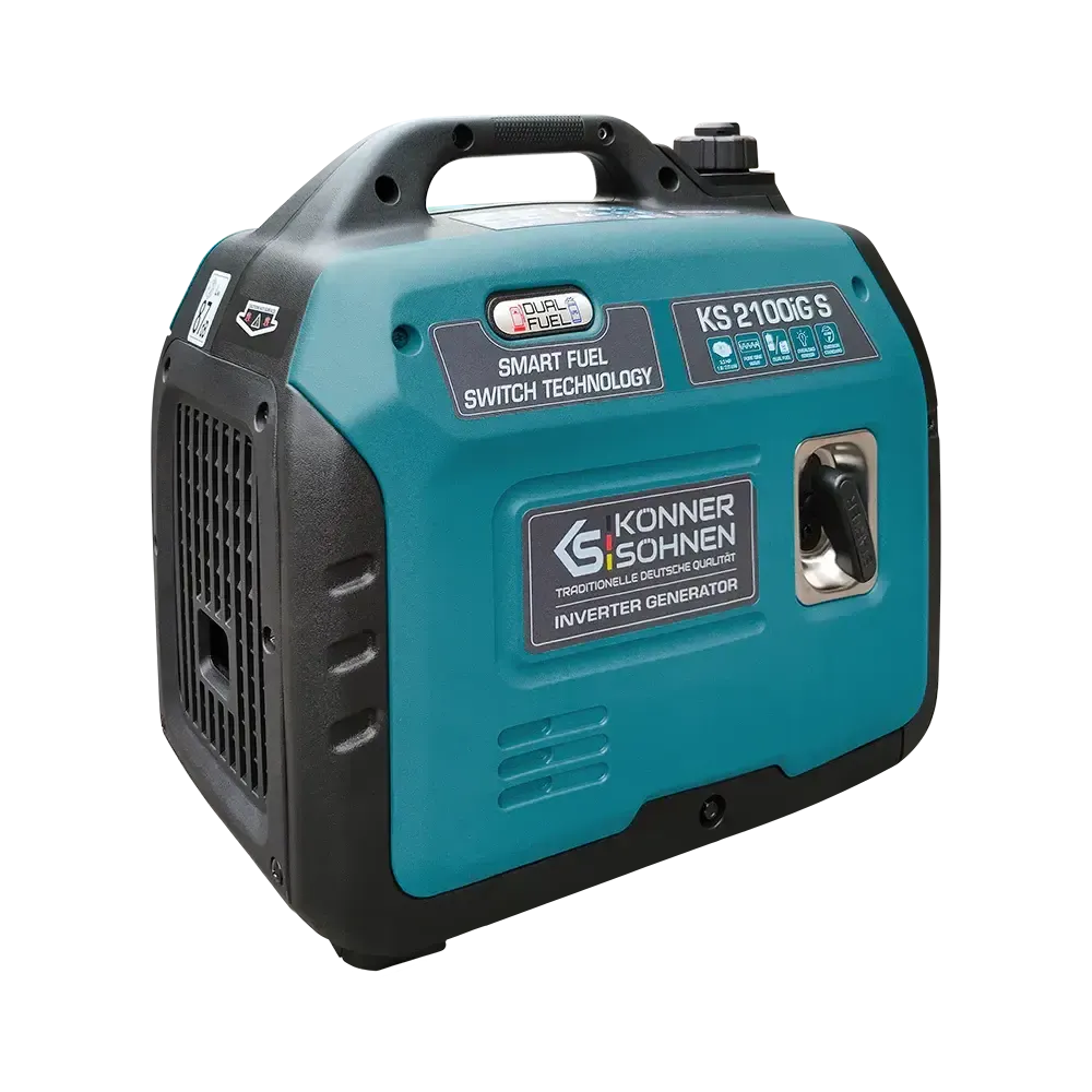 Inverter Stromerzeuger DualFuel 2000 Watt KS 2100iG S Könner & Söhnen