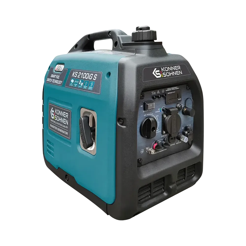 Inverter Stromerzeuger DualFuel 2000 Watt KS 2100iG S Könner & Söhnen