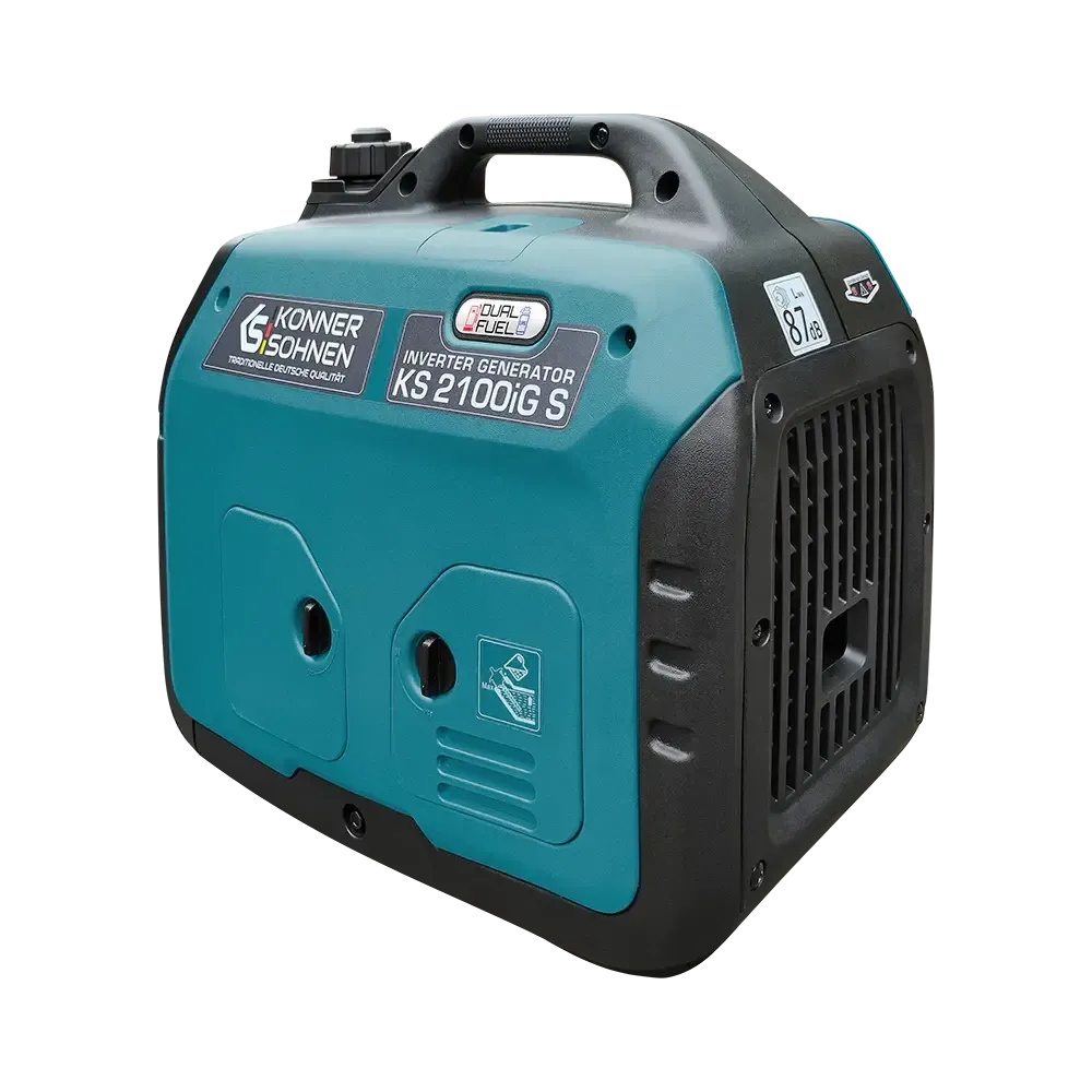 Inverter Stromerzeuger DualFuel 2000 Watt KS 2100iG S Könner & Söhnen