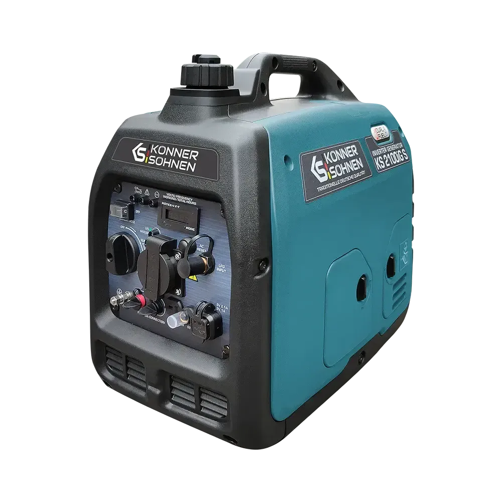 Inverter Stromerzeuger DualFuel 2000 Watt KS 2100iG S Könner & Söhnen