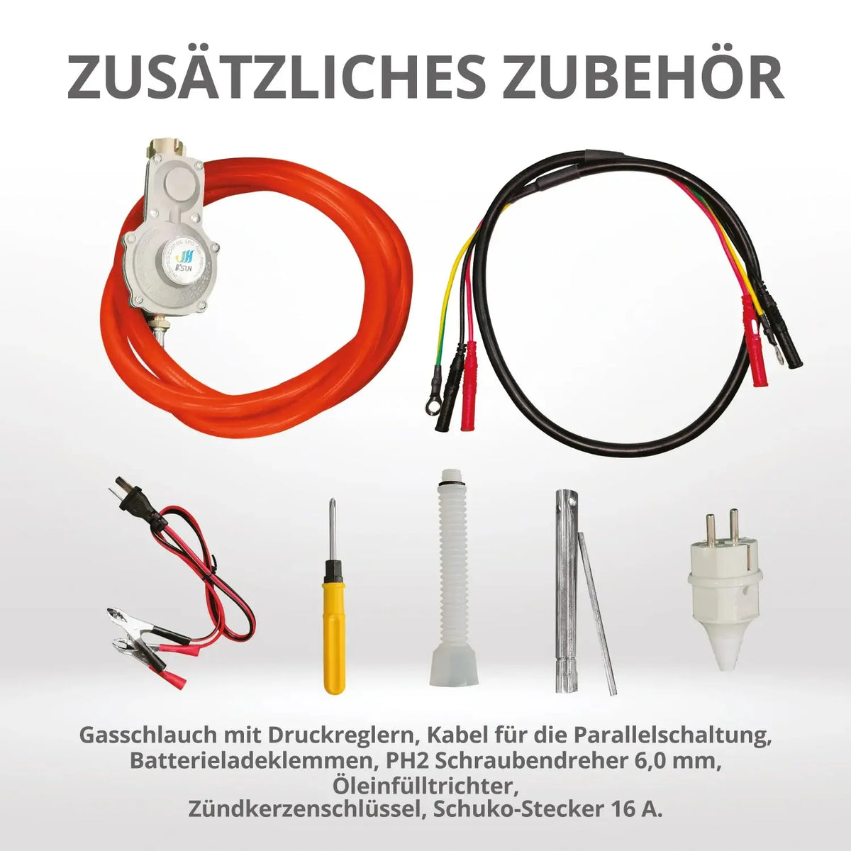 Inverter Stromerzeuger DualFuel 2000 Watt KS 2100iG S Könner & Söhnen