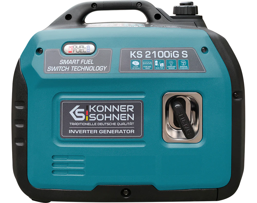 Inverter Stromerzeuger DualFuel 2000 Watt KS 2100iG S