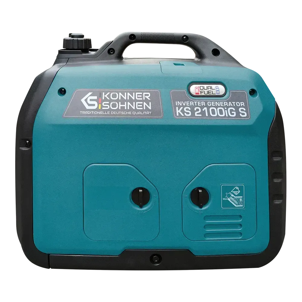 Inverter Stromerzeuger DualFuel 2000 Watt KS 2100iG S Könner & Söhnen