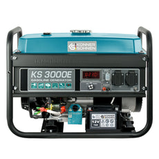 Benzin AVR Stromerzeuger 3000 Watt Könner & Söhnen KS 3000E mit E-Start