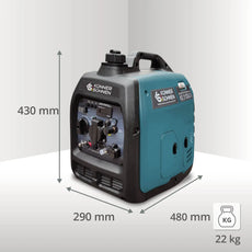Inverter Stromerzeuger DualFuel 3100 Watt KS 3100iG S Könner & Söhnen
