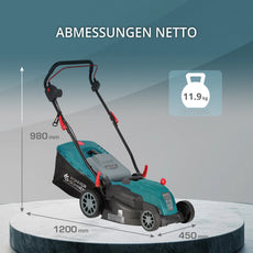 Elektrischer Rasenmäher KS 38LM Schnittbreite 38cm