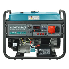 Benzin AVR Stromerzeuger 5500 Watt Könner & Söhnen KS 7000E-3-ATS - 400V mit ATS Einheit
