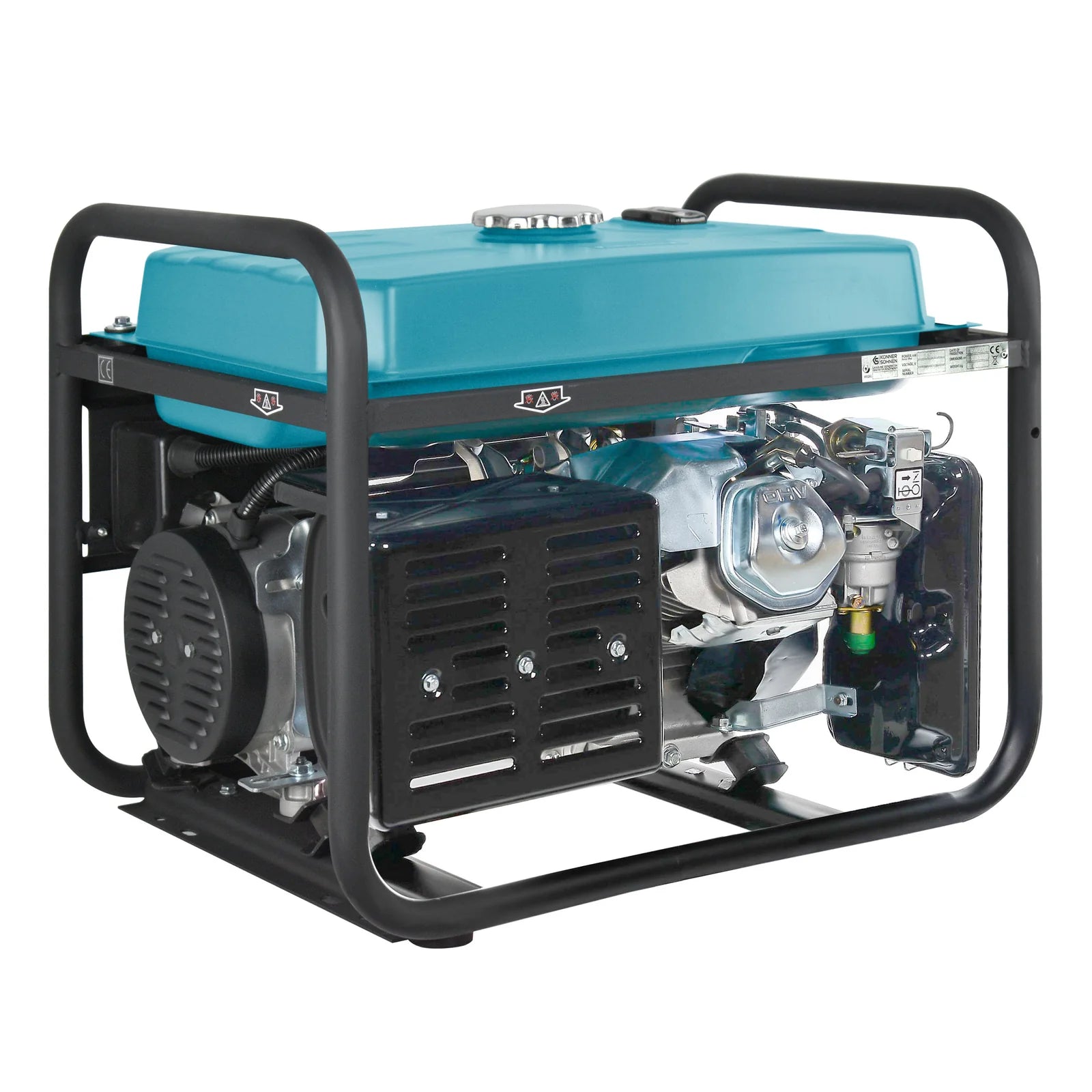 Benzin AVR Stromerzeuger 5500 Watt Könner & Söhnen KS 7000E mit E-Start