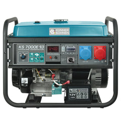Benzin AVR Stromerzeuger 5500 Watt Könner & Söhnen KS 7000E-1/3 mit E-Start  230/400V - SamePower