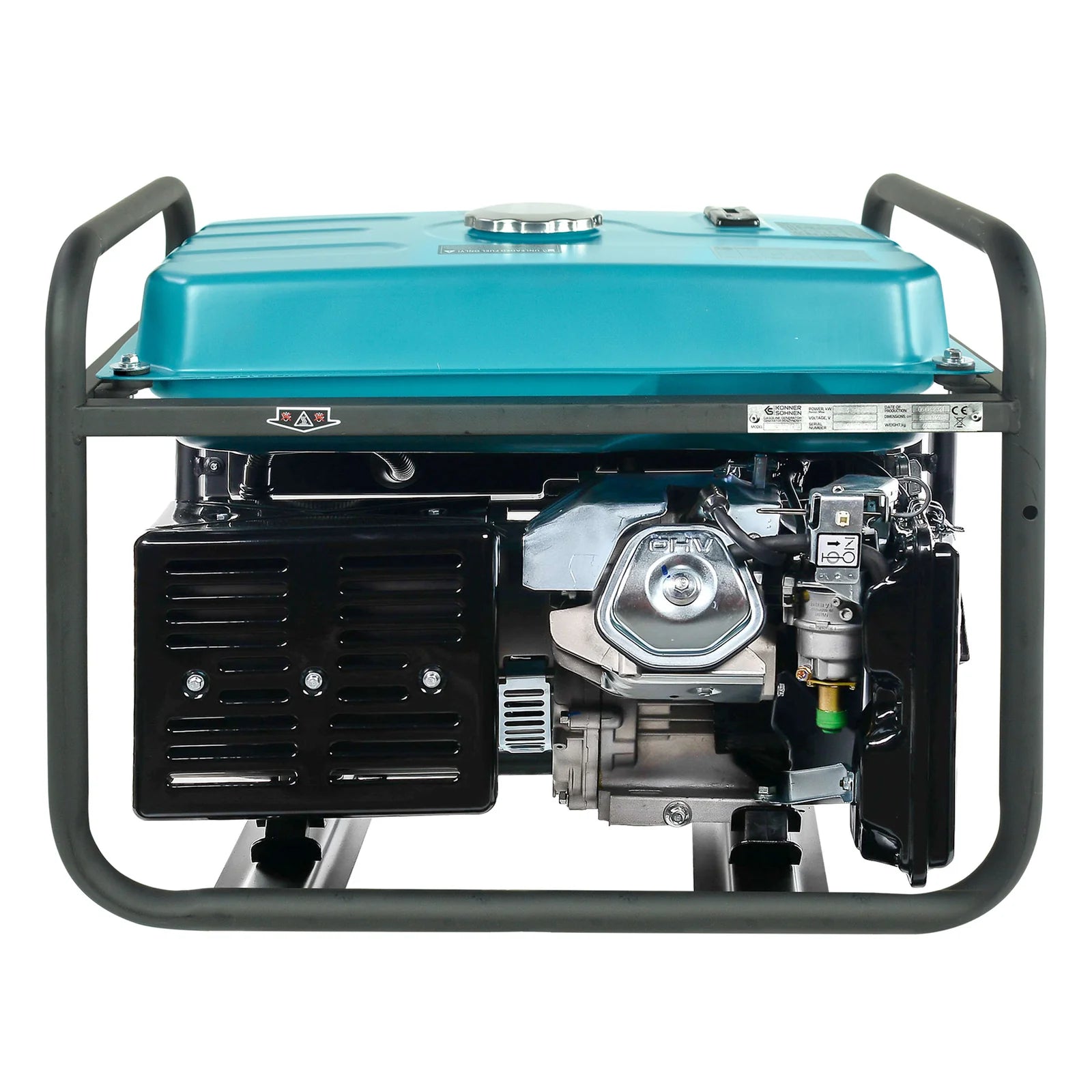 Benzin AVR Stromerzeuger 5500 Watt Könner & Söhnen KS 7000E-1/3 mit E-Start  230/400V - SamePower