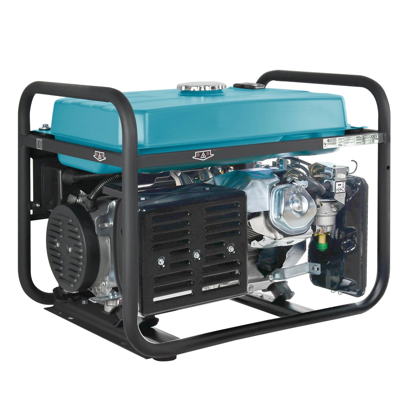 Benzin AVR Stromerzeuger 5500 Watt Könner & Söhnen KS 7000E-1/3 mit E-Start  230/400V - SamePower