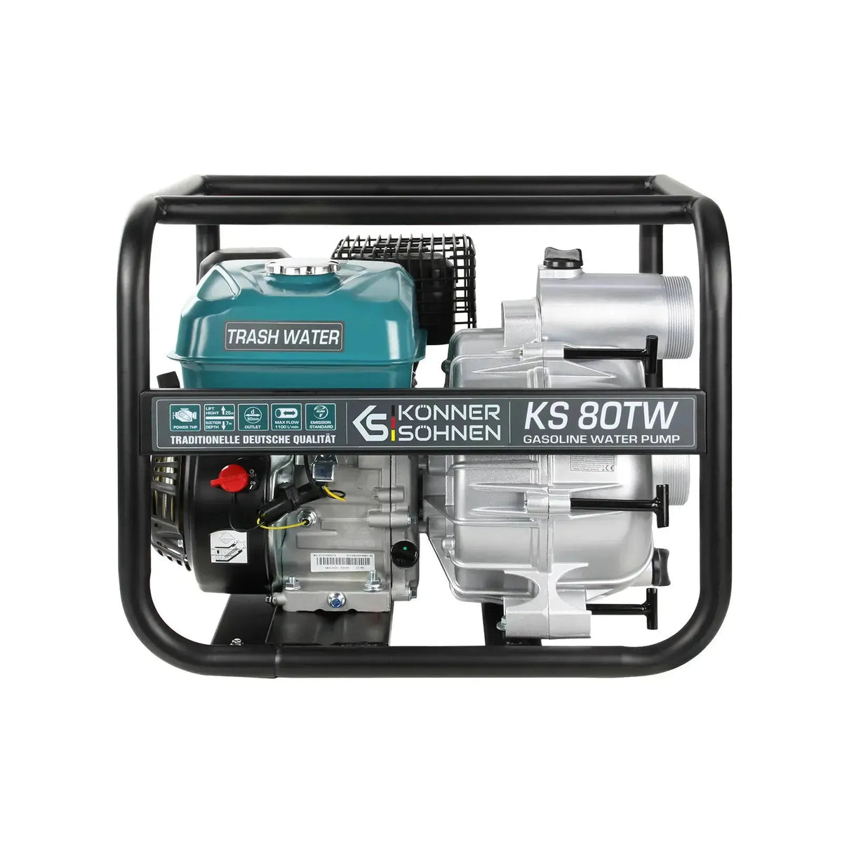 Wasserpumpe für sauberes Wasser KS 80TW Könner & Söhnen