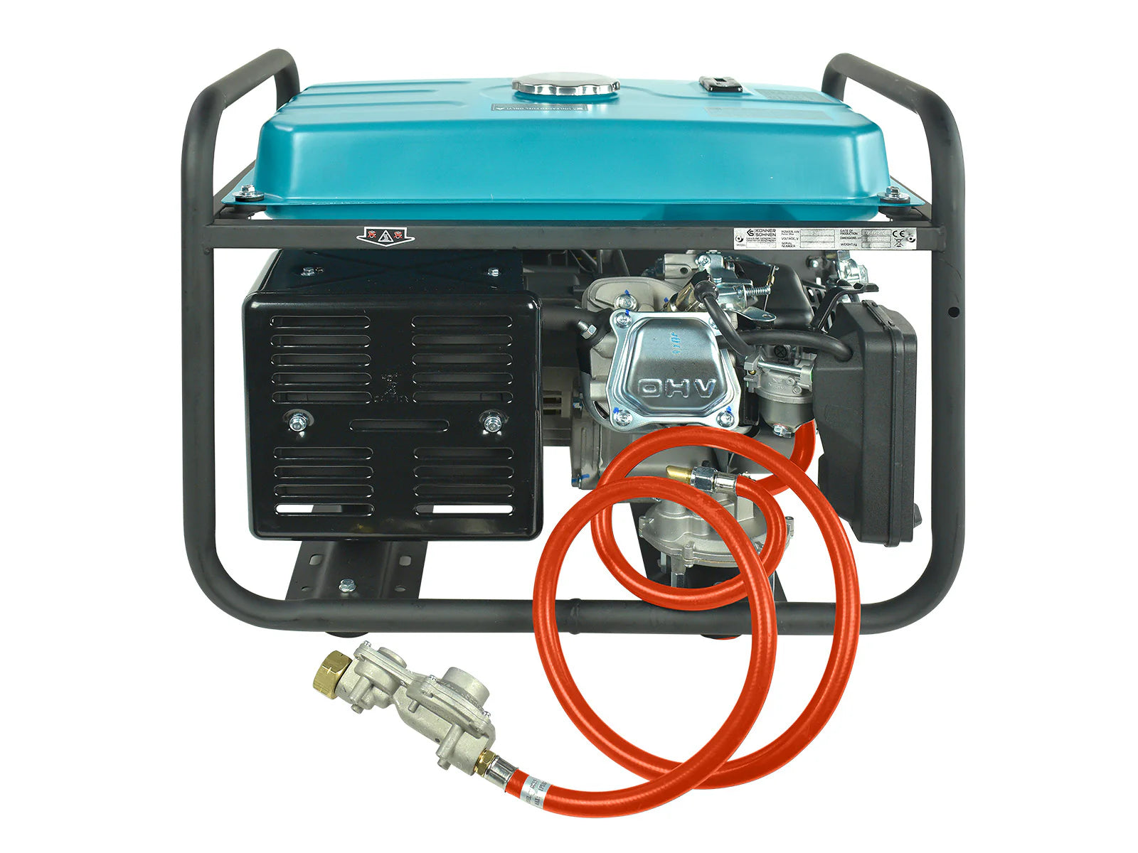 DualFuel Stromerzeuger AVR 6500 Watt Könner & Söhnen KS 9000E G