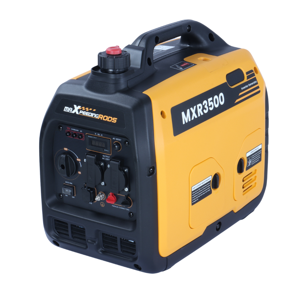 3300 Watt Benzin Inverter Stromerzeuger maXpeedingrods MXR 3500 mit LED Display