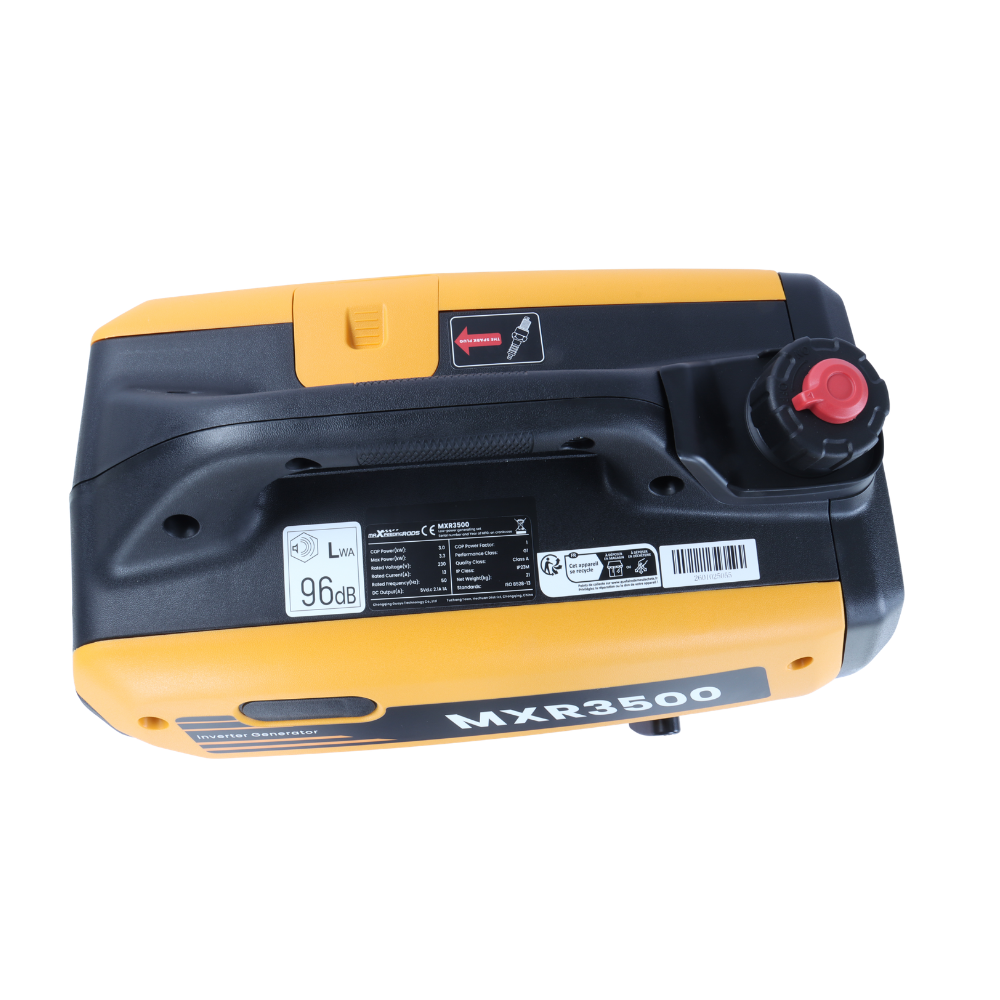 3300 Watt Benzin Inverter Stromerzeuger maXpeedingrods MXR 3500 mit LED Display